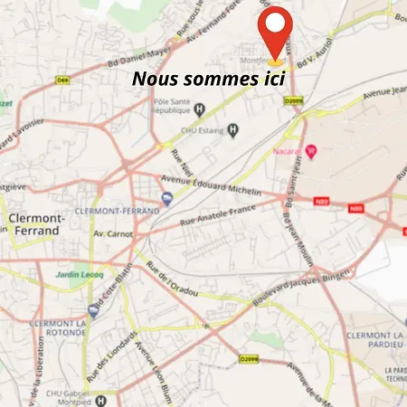 #le Cocon Des Volcans#parking Prive/montferrand Clermont-Ferrand